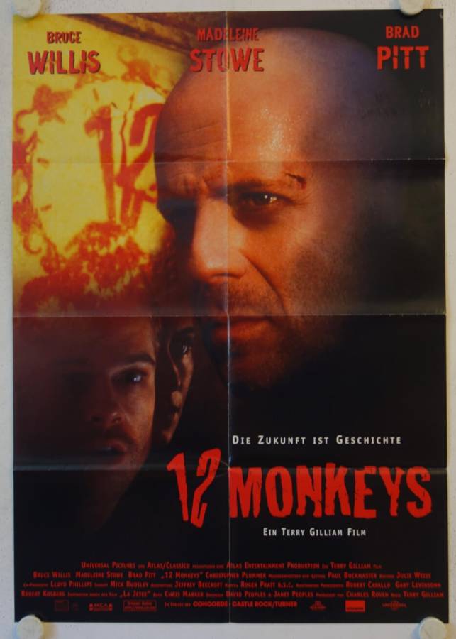 12 Monkeys original release german movie poster